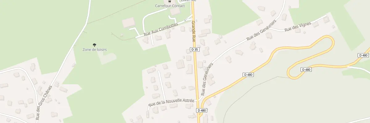 Plan du 24 Gr Grande Rue à Blamont