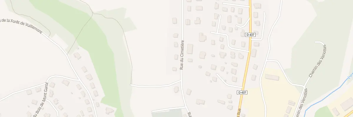 Plan du 9 Rue du Cimetière à Nommay