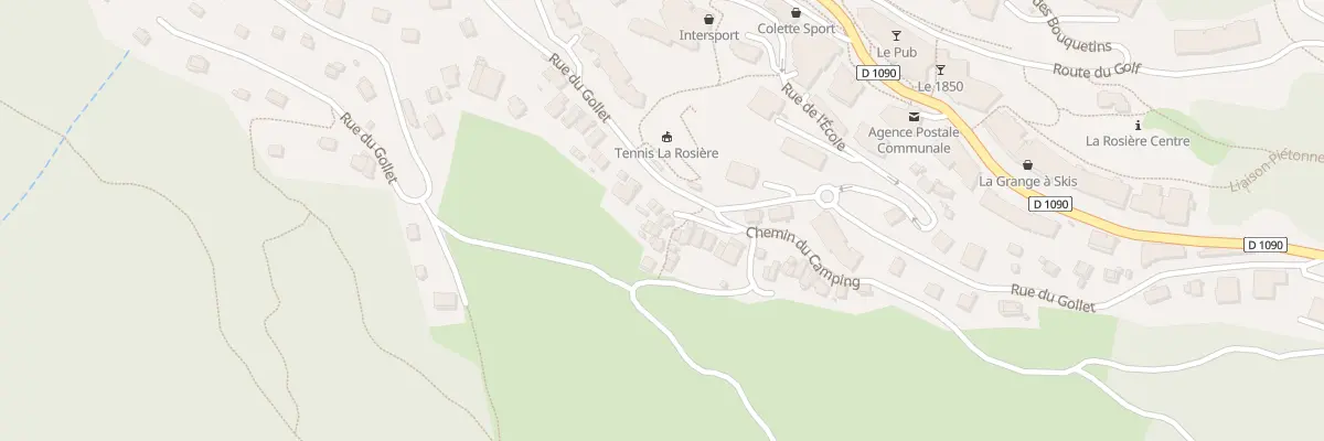 Plan du 72 Che du Chatard à Montvalezan