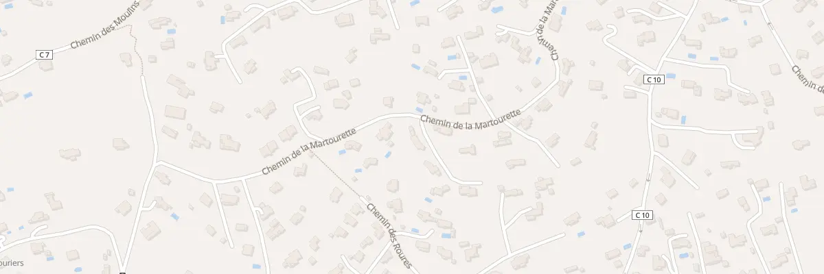 Plan du 399 Che de la Martourette Vc 25 au Tignet