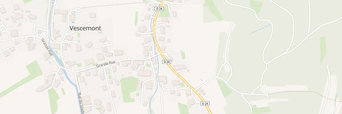 Plan du 1 Rte de Rougegoutte à Vescemont