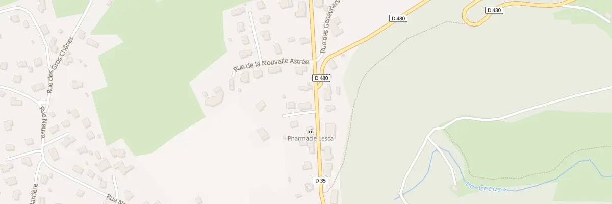 Plan du 16 Gr Grande Rue à Blamont