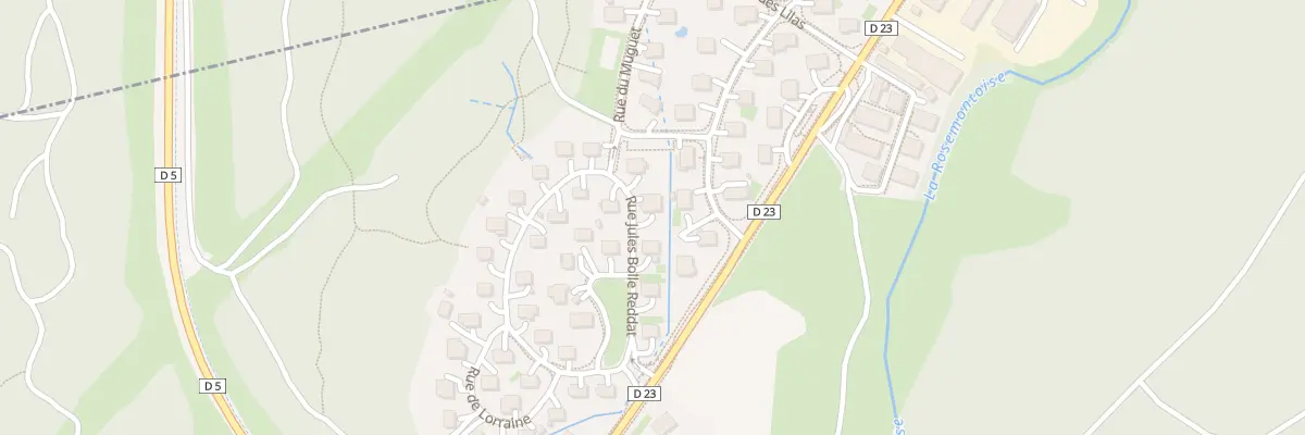 Plan du 8 Rue Bolle Reddat à Valdoie