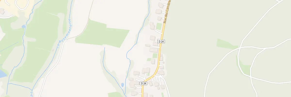 Plan du 27 Rue des Carrières à Vescemont