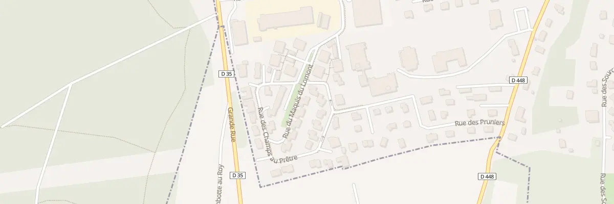 Plan du 8 Rue du Maquis du Lomont à Seloncourt