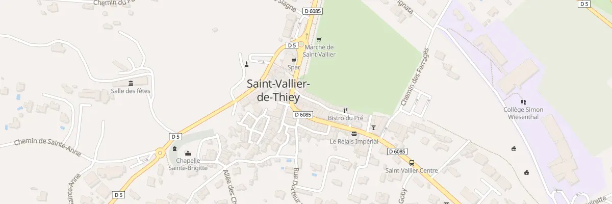 Plan du 2 Rue de l’Hôpital à Saint-Vallier-de-Thiey
