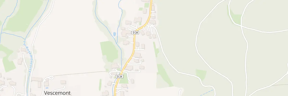 Plan du 16 Rue des Carrières à Vescemont