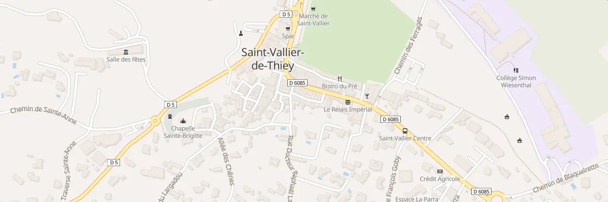 Plan du 8 Rue du Cheiron à Saint-Vallier-de-Thiey