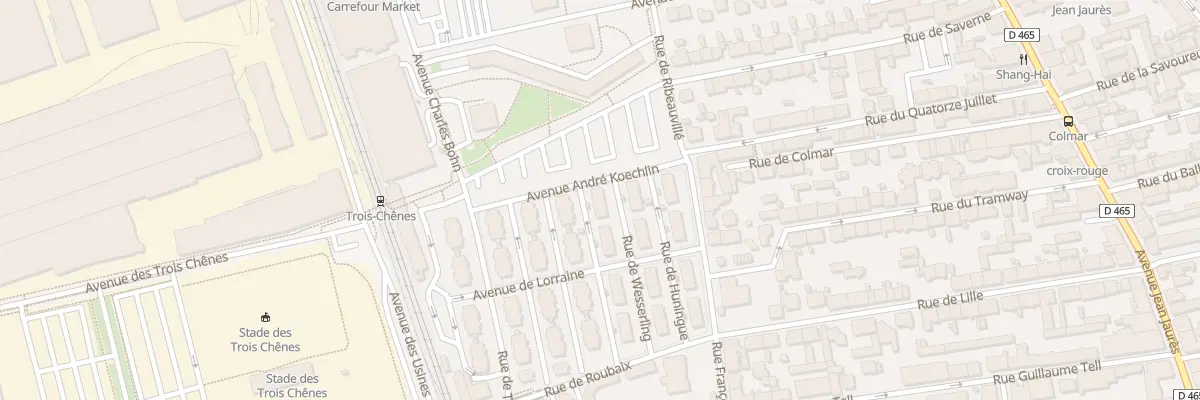 Plan du 29 Rue de Wesserling à Belfort