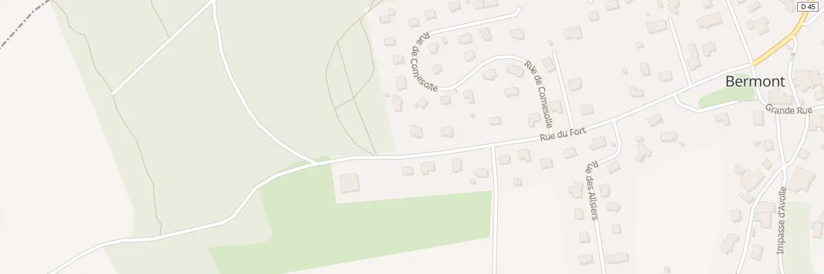 Plan du 30 Rue du Fort à Bermont