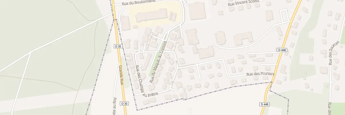 Plan du 14 Rue des Champs au Prêtre à Seloncourt