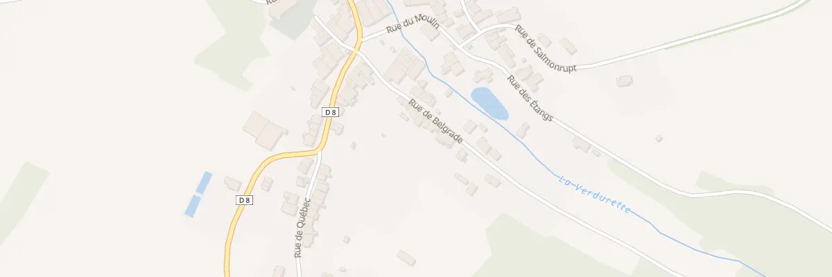 Plan du 6 Rue de Belgrade à Neufmaisons