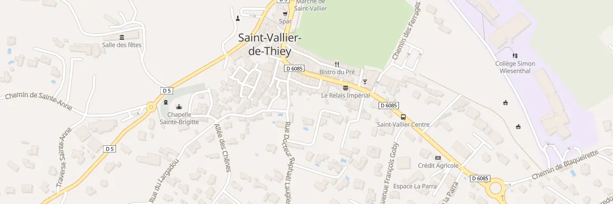 Plan du 14 Rue du Cheiron à Saint-Vallier-de-Thiey