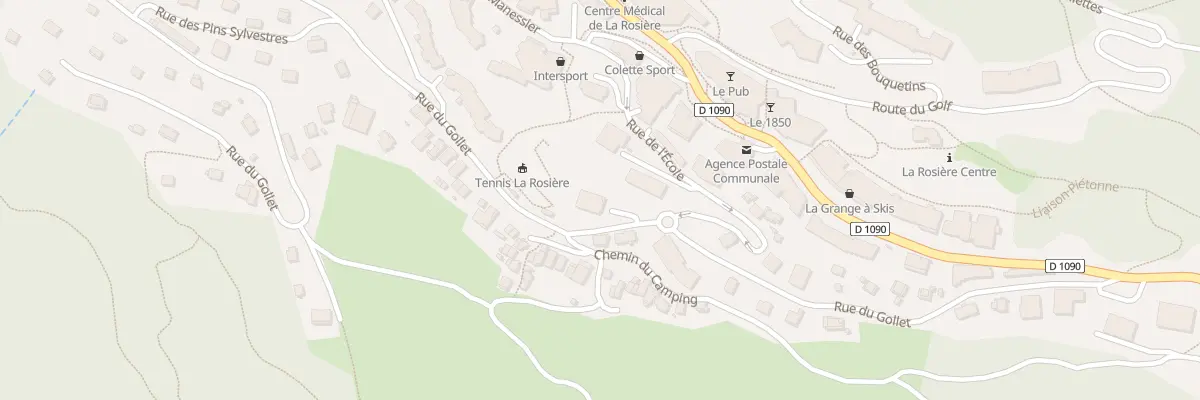 Plan du 464 Rue du Gollet à Montvalezan