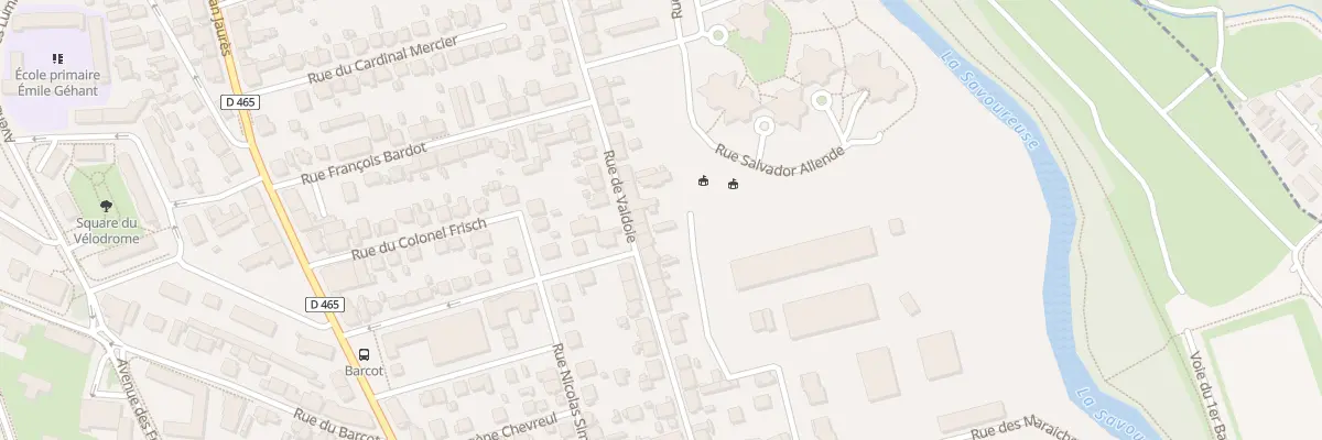 Plan du 32 Rue de Valdoie à Belfort