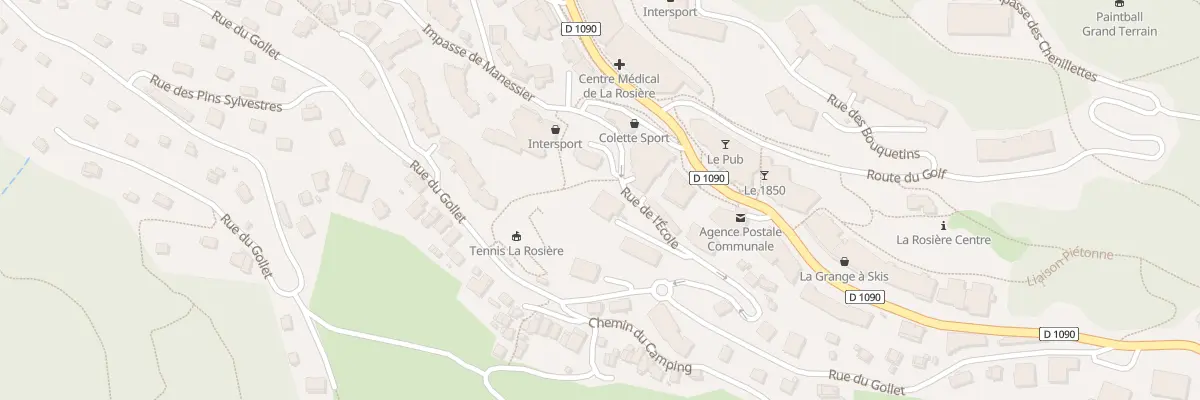 Plan du 290 Rue de l’École à Montvalezan