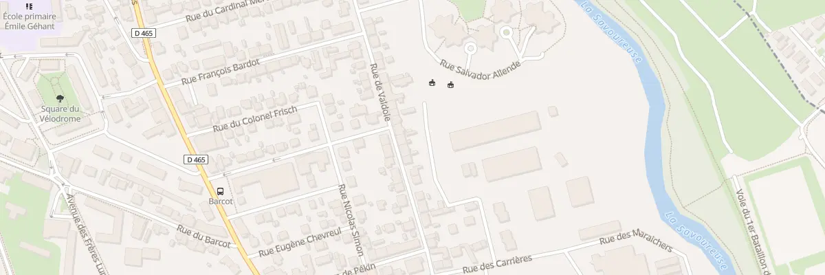 Plan du 26 Rue de Valdoie à Belfort