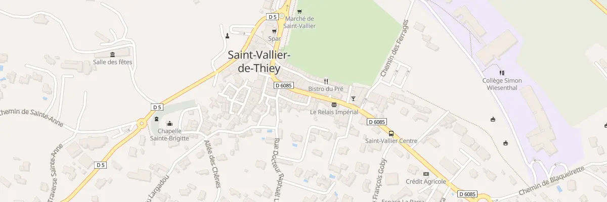 Plan du 13 Rue du Cheiron à Saint-Vallier-de-Thiey