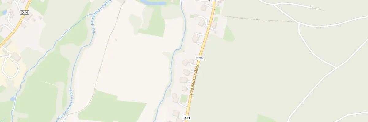 Plan du 35B Rue des Carrières à Vescemont