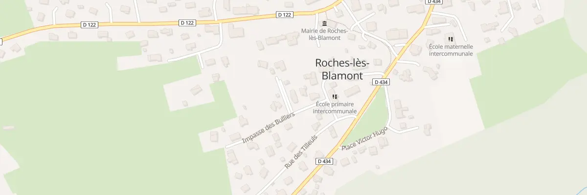 Plan du 4 Imp des Bulliers à Roches-lès-Blamont