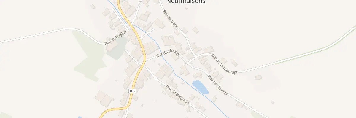 Plan du 4 Rue du Moulin à Neufmaisons
