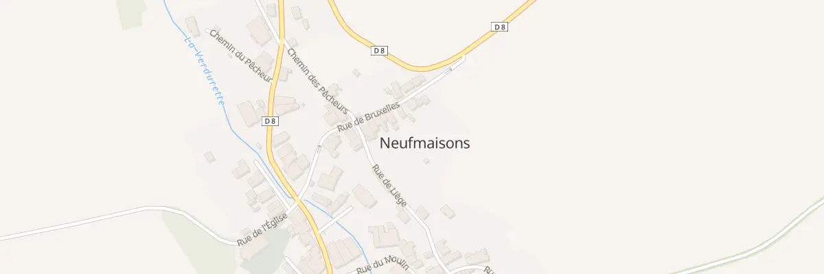 Plan du 16 Rue de Bruxelles à Neufmaisons
