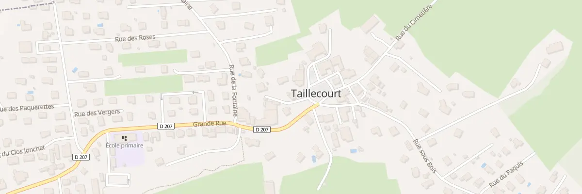 Plan du 4 Pl du Souvenir à Taillecourt