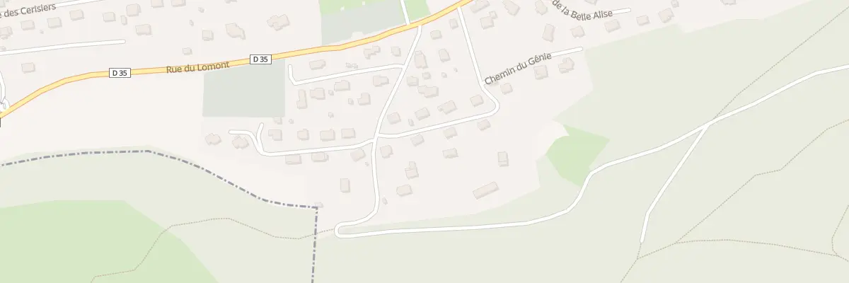 Plan du 3 Rue des Vergers à Blamont