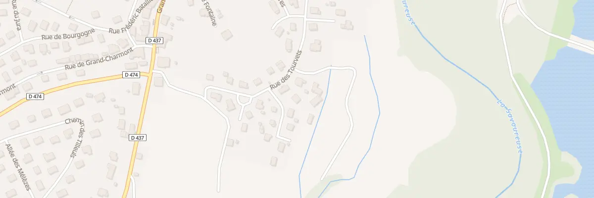 Plan du 1 Rue du Pre Colin à Nommay