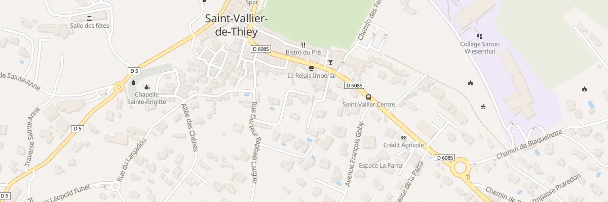 Plan du 15 Rue Raphael Laugier à Saint-Vallier-de-Thiey