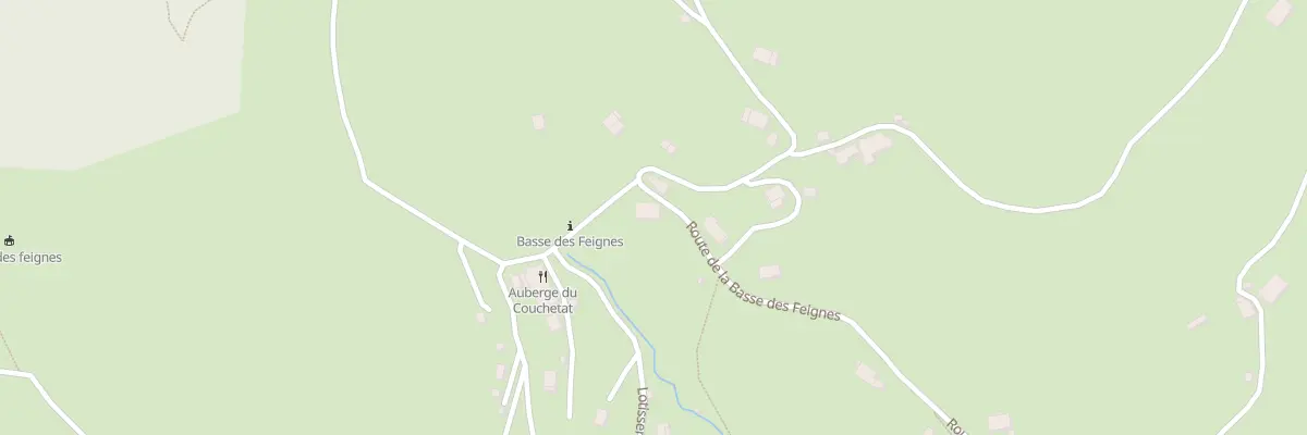 Plan du 19 Rte de la Basse des Feignes à La Bresse