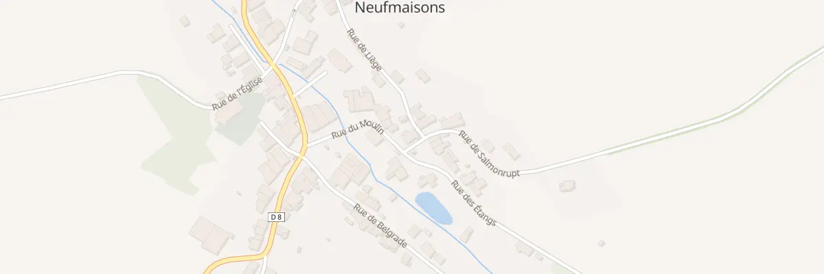 Plan du 15 Rue du Moulin à Neufmaisons