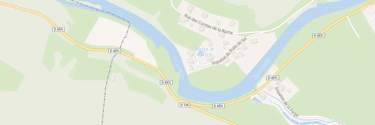Plan du 11 Imp du Puits de Sel à Soulce-Cernay