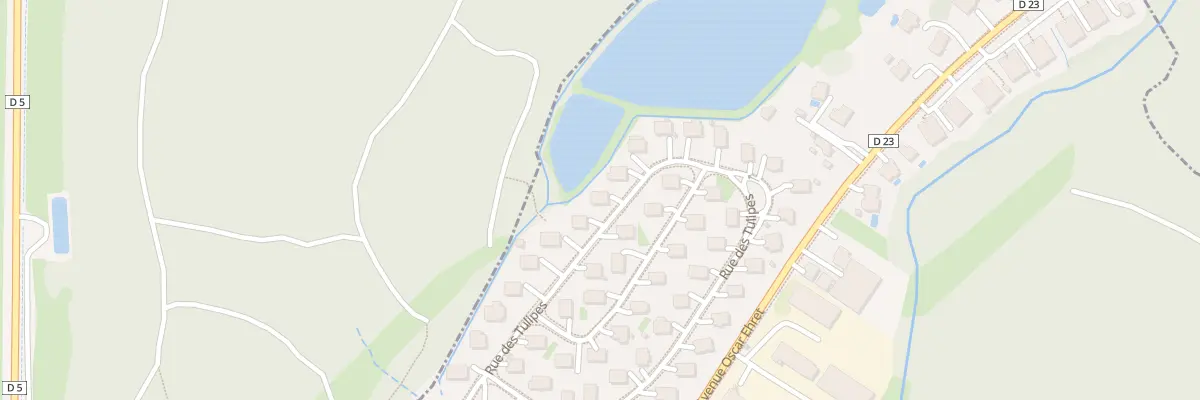 Plan du 36 Rue des Tulipes à Valdoie