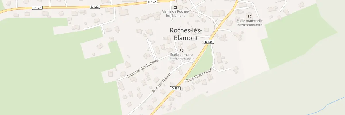 Plan du 12 Pl Victor Hugo à Roches-lès-Blamont