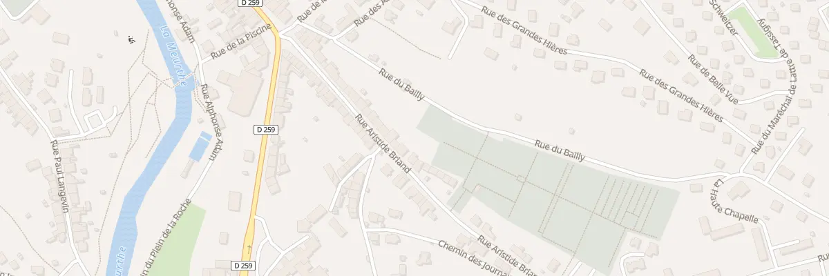 Plan du 37 Rue Aristide Briand à Raon-l’Étape
