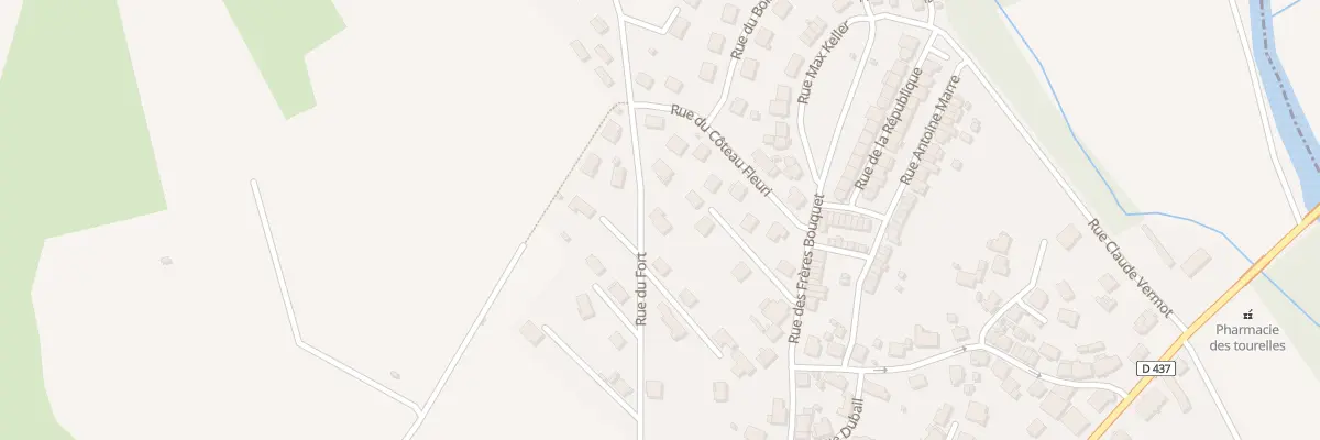 Plan du 20 Rue du Fort à Châtenois-les-Forges