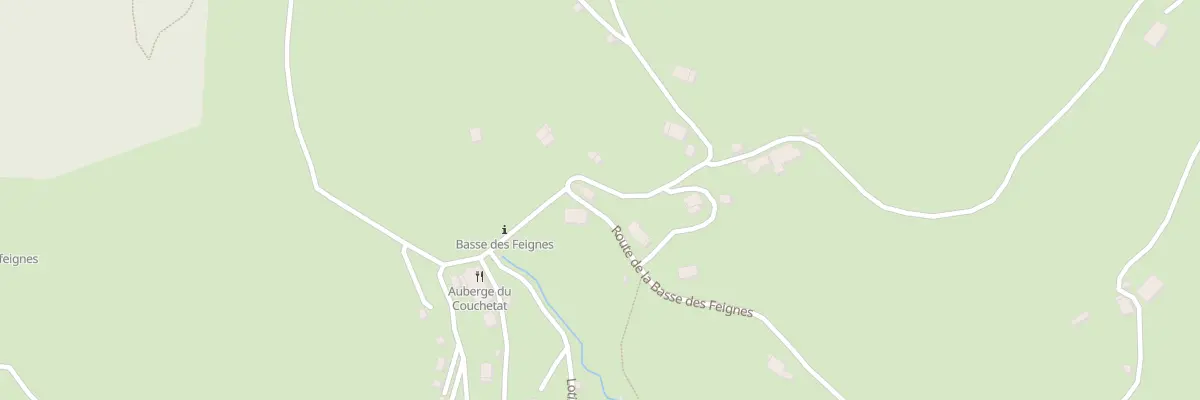 Plan du 16A Rte de la Basse des Feignes à La Bresse