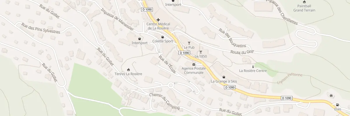 Plan du 741 Rte du Col du Petit St Bernard à Montvalezan
