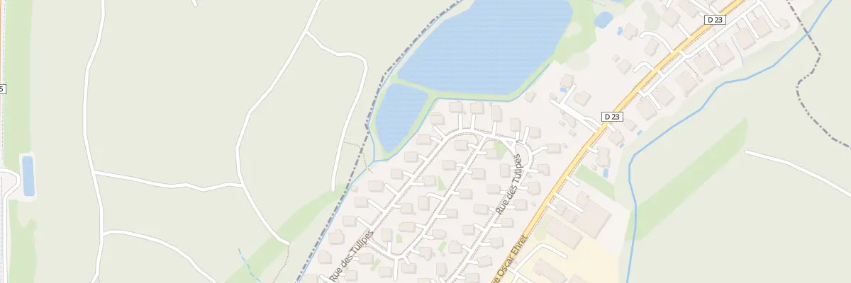 Plan du 34 Rue des Tulipes à Valdoie