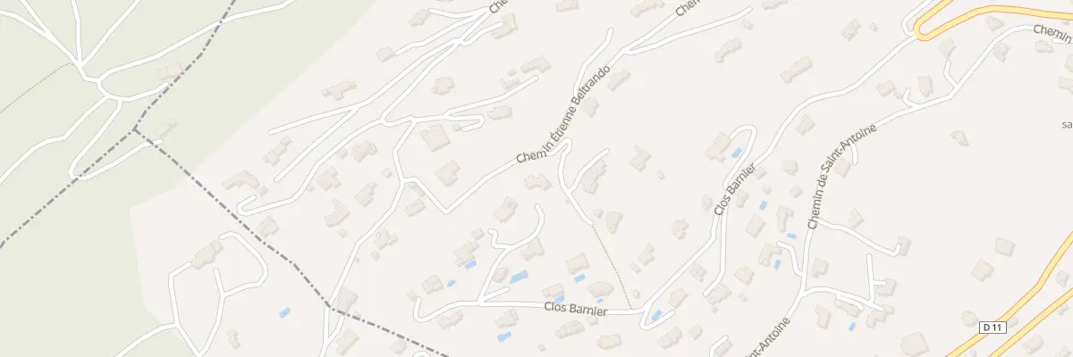 Plan du 332 Rte de Cabris à Spéracèdes