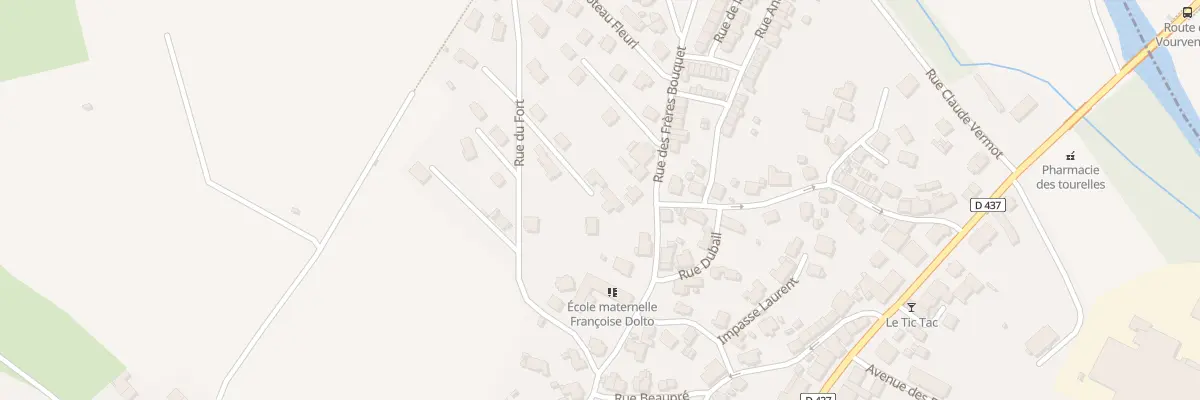Plan du 16B Rue du Fort à Châtenois-les-Forges