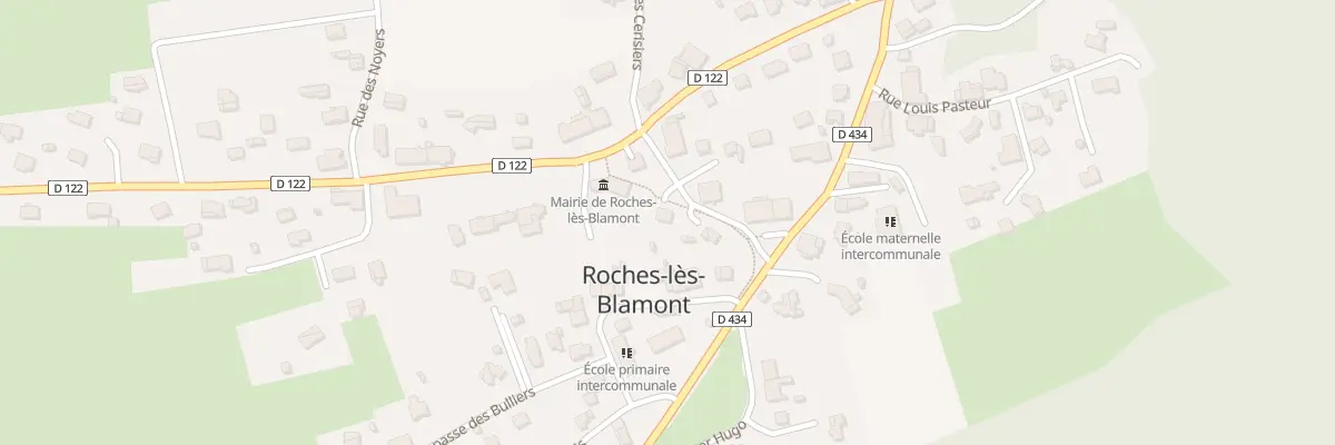Plan du 5 Rue Louis Pergaud à Roches-lès-Blamont
