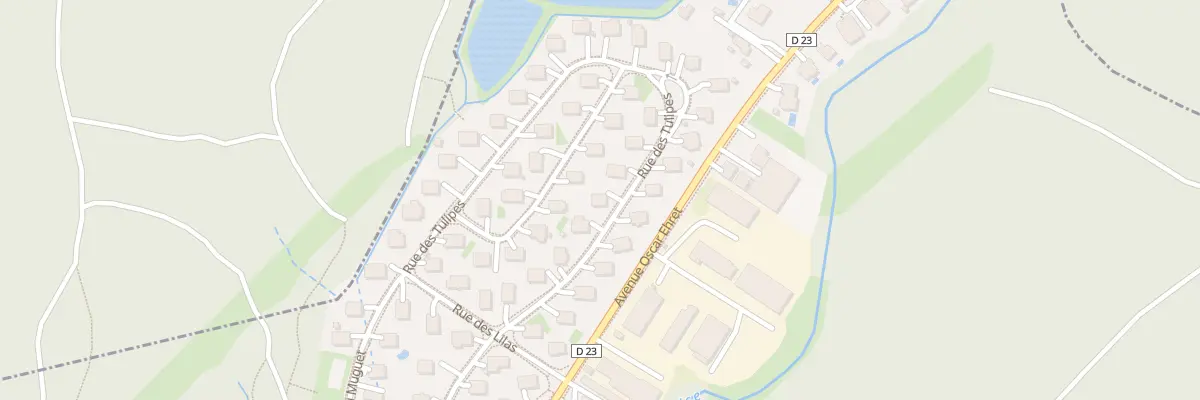 Plan du 9 Rue des Tulipes à Valdoie