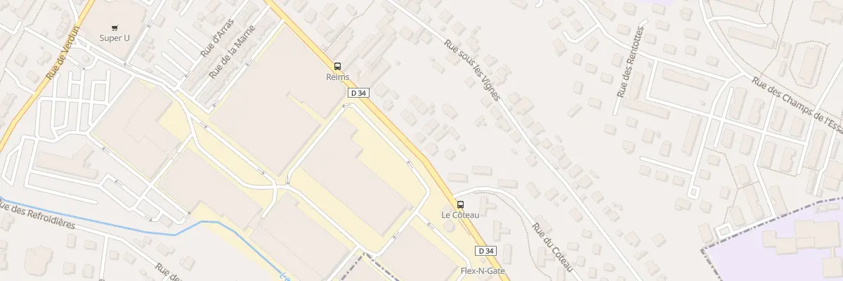 Plan du 107A Rue de Seloncourt à Audincourt
