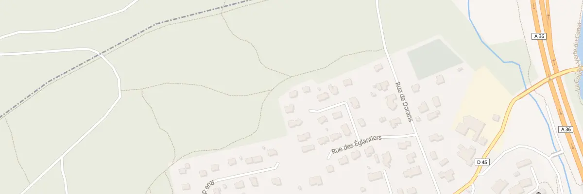 Plan du 14 Rue des Charmilles à Bermont