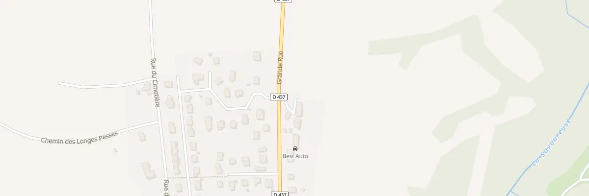 Plan du 3 Imp du Pre Neuf à Nommay