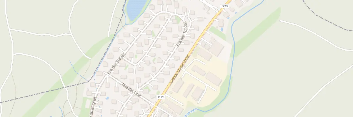 Plan du 10 Rue des Tulipes à Valdoie
