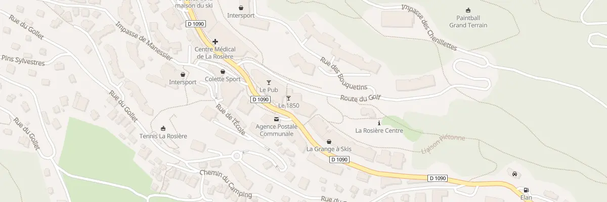 Plan du 652 Rte du Col du Petit St Bernard à Montvalezan