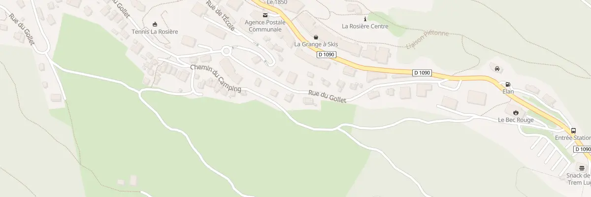 Plan du 271 Rue du Gollet à Montvalezan